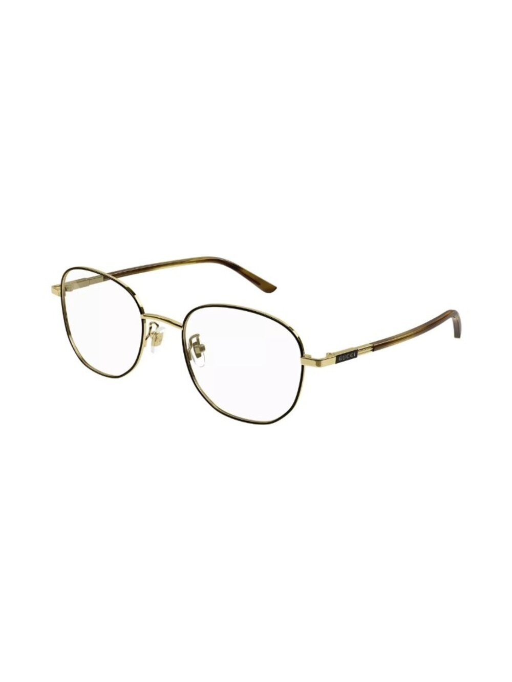 Gucci Sunglasses GG1352O 003 53 Gold / Black Man Optical Frame